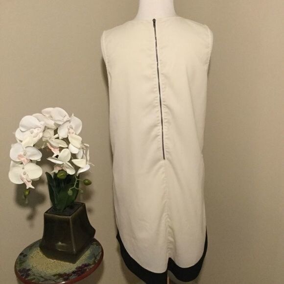 BLU Pepper Hi Low Ivory Sleeveless Tunic or Mini Dress S - Picture 7 of 11